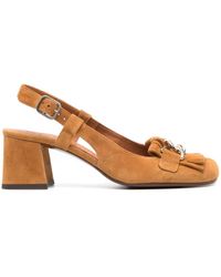 Chie Mihara - Mokumoku 60mm Leather Pumps - Lyst