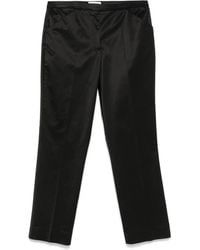 TOTEME - Straight Cropped Trousers - Lyst