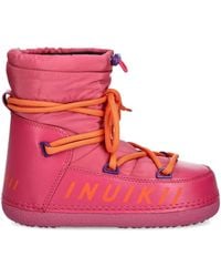 Inuikii - Padded Lace-Up Boots - Lyst