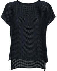 Emporio Armani - Shortsleeves Blouse - Lyst