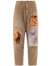 Kapital - Pantalon Fuselé Katsuragi À Design Patchwork - Lyst