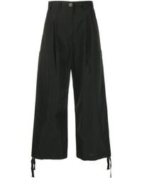 tapered palazzo pants