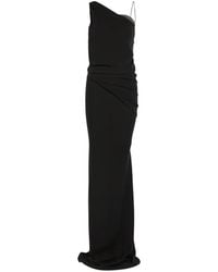 AARON ESH - Asymmetrische Gedrapeerde Jurk - Lyst