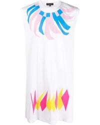 Comme des Garçons - Graphic-Print Long Tank Top - Lyst