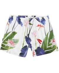 Osklen - Zwembroek Met Elastische Taille - Lyst
