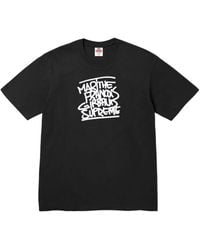 Supreme - Camiseta con estampado de grafiti de x Marithé + François Girbaud - Lyst