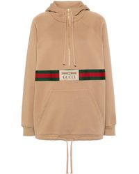 Gucci - ウェブストライプ パーカー - Lyst