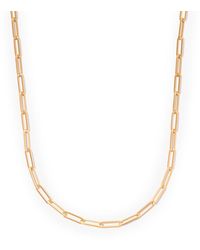 Otiumberg - Gold Vermeil-plated Chain-link Necklace - Lyst