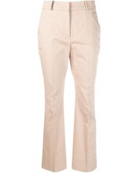 Peserico - Mid-Rise Tailored Trousers - Lyst