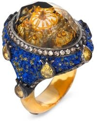 Sevan Bıçakçı - Sapphire And Diamond Ring - Lyst