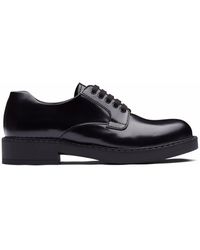 Prada - Lace-up Derby Shoes - Lyst