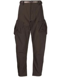Spoonyard - Logo-Appliqué Tapered Cargo Trousers - Lyst