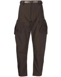 Spoonyard - Tapered-Cargohose Mit Logo-Applikation - Lyst