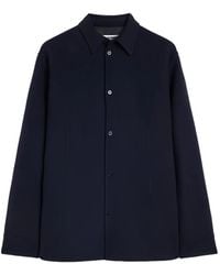 Jil Sander - Wool Overshirt - Lyst