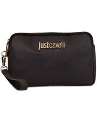 Just Cavalli - Borsa Messenger Con Logo - Lyst