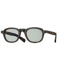 Eyevan 7285 - 372E Tortoiseshell-Effect Rectangle-Frame Sunglasses - Lyst
