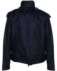Giorgio Armani - Hooded Linen Jacket - Lyst