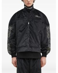 Pleasures - Veste Zippée À Logo Brodé - Lyst