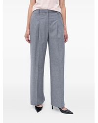 BOSS - Broek Met Wijde Pijpen - Lyst