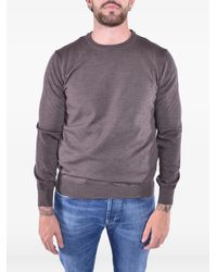 Kangra - Crew-Neck Wool Sweater - Lyst