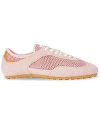 Paul Smith - Samara Mesh-Panelled Suede Sneakers - Lyst