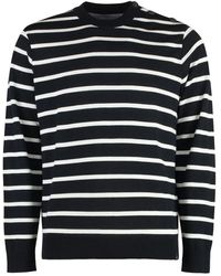 Paul & Shark - Striped Wool Sweater - Lyst