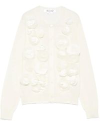Comme des Garçons - Flower Cardigan - Lyst