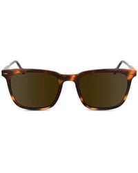 Zeiss - Tortoiseshell-Effect Square-Frame Sunglasses - Lyst