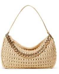 Twinset - Large Liliane Woven Shoulder Bag - Lyst