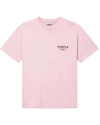 Purple Brand - Logo-Print T-Shirt - Lyst