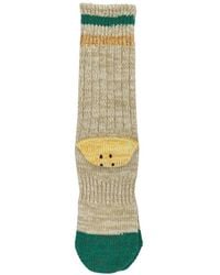 Kapital - Striped Socks - Lyst