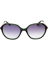Anne Klein - Oversized-Frame Sunglasses - Lyst
