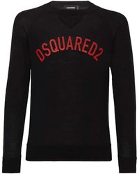 DSquared² - Fijngebreid T-Shirt - Lyst