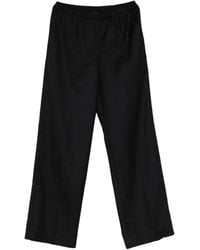 GANT - Elasticated-Waistband Trousers - Lyst