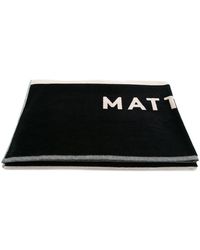 Matteau Oversized Jacquard Strandlaken - Blauw