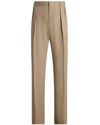 Ralph Lauren - Double-Pleated Trousers - Lyst