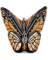 Judith Leiber - Butterfly Marigold Crystal-Embellished Butterfly Mini Bag - Lyst