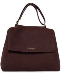 Orciani - Medium Sveva Leather Tote Bag - Lyst