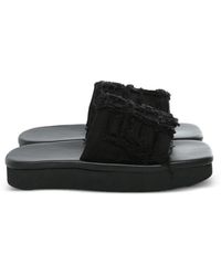 Rick Owens - Frayed Sandals - Lyst
