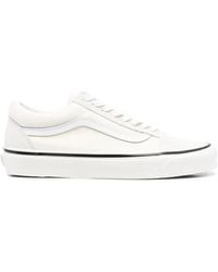 Vans - Old Skool Suede Panelled Sneakers - Lyst