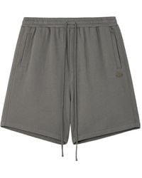 AFTERMATHS - Logo-Motif Drawstring Shorts - Lyst