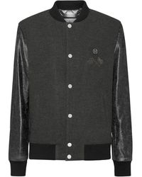 Philipp Plein - Plein Club Bomber Jacket - Lyst