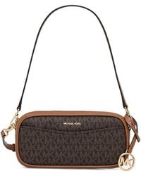 MICHAEL Michael Kors - Logo-Print Shoulder Bag - Lyst