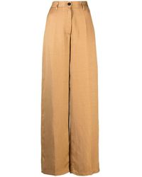 Forte Forte - High-waisted Wide-leg Trousers - Lyst
