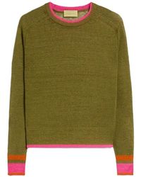 Momoní - Rio Contrast-Trim Sweater - Lyst