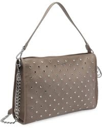 La Carrie - Downtown Strass-Embellished Shoulder Bag - Lyst