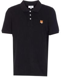 Maison Kitsuné - Fox Head Regular Polo - Lyst