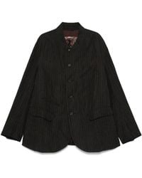 Ziggy Chen - Blazer a rayas - Lyst