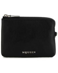 McQueen - Logo-Plaque Wallet - Lyst