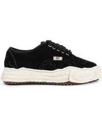 Maison Mihara Yasuhiro - Baker Og Sole Western Detail Suede Low-Top Sneakers - Lyst